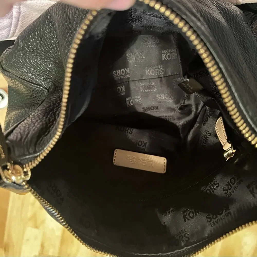 Michael Kors Black Hobo Purse